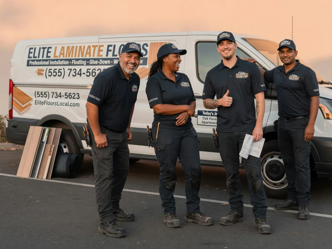 Laminate flooring installation company in Mission Hill, SD